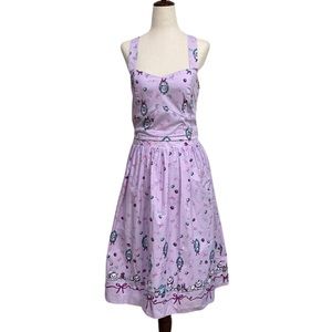 Disney Aristocat's Marie Macaron Purple 2 Piece Skirt and Top Set- Size Small